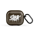 SEA logo AirPods case | AirPods (3rd Generation) / Earbuds Impact Case / Black | Image 1
