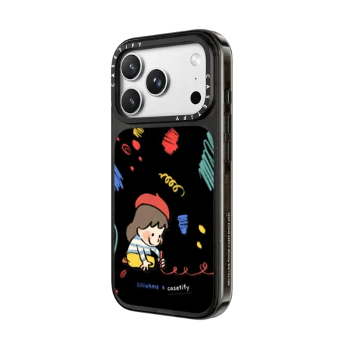liliuhms Drawing | iPhone 18 Pro Max / Impact Case MagSafe Compatible - Glossy / Glossy Black | Image 2