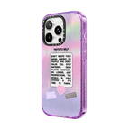 Angel Energy | iPhone 16 Pro Max / Impact Case MagSafe Compatible / Glitter Purple | Image 2