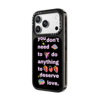 Deserve by A Subtle Space | iPhone 18 Pro Max / Impact Case MagSafe Compatible - Glossy / Glossy Black | Image 2