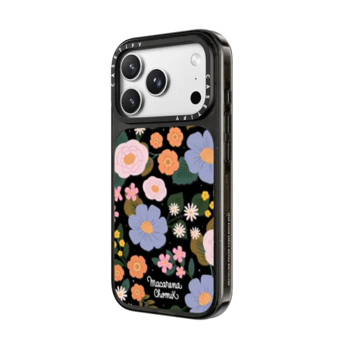 Wildflower Dreams by Macarena Chomik | iPhone 18 Pro Max / Impact Case MagSafe Compatible - Glossy / Glossy Black | Image 2