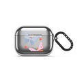 Butterflies by Macarena Chomik | AirPods Pro 3 / Earbuds Mirror Case / Silver | Image 1
