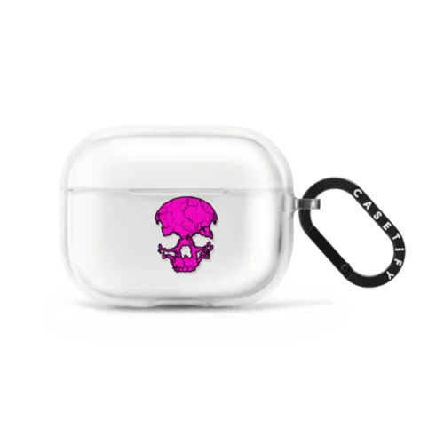 Skull - Odd Pink | AirPods Pro 2 / Earbuds Impact Case / Frost | Image 1