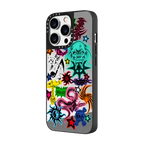 Multi | iPhone 14 Pro Max / Mirror Case MagSafe Compatible / Silver on Black | Image 2