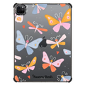 Butterflies by Macarena Chomik | iPad Pro 11-inch (3rd/4th gen) / iPad Impact Case / Black | Image 1