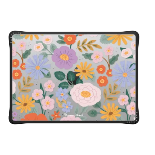 Spring Blooms by Macarena Chomik | MacBook Pro 14-inch (M1 - M5) / MacBook Impact Case / Black | Image 2