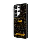 Beat Bop Case - Gold | Galaxy S26 Ultra / Mirror Magnetic Case / Silver on Black | Image 2
