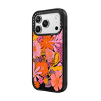 Groovy Floral | iPhone 17 Pro Max / Impact Case MagSafe Compatible / Matte Black | Image 2