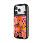 Groovy Floral | iPhone 18 Pro Max / Impact Case MagSafe Compatible - Glossy / Glossy Black | Image 2