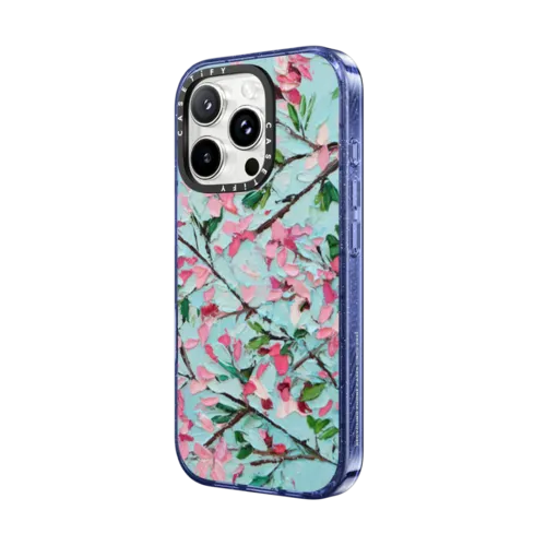 Georgia Belle | iPhone 16 Pro / Impact Case MagSafe Compatible / Glitter Indigo | Image 2
