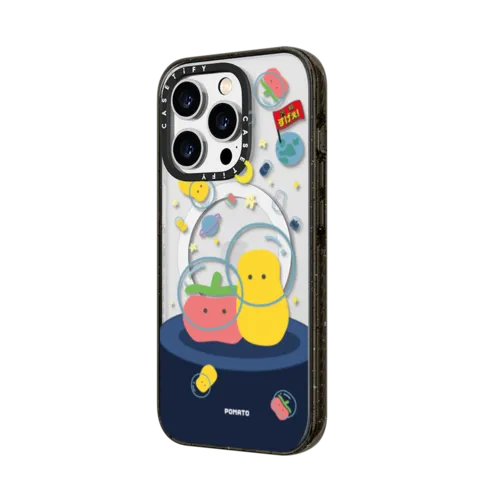 Pomato Universe | iPhone 14 Pro Max / Impact Case MagSafe Compatible / Black | Image 2