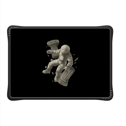 Greek Marble Astronaut | MacBook Air 13-inch (M1 / Intel) / MacBook Impact Case / Black | Image 2