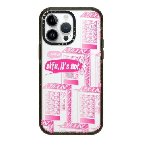 STFU, It's Not Lame | iPhone 14 Pro Max / Impact Case / Black | Image 1