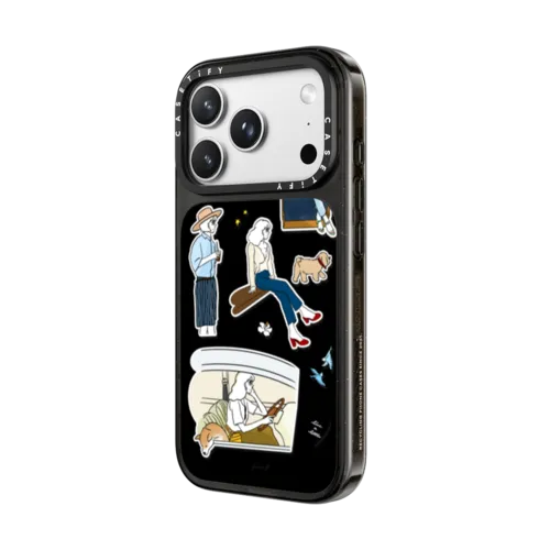 STARRY JOURNEY | iPhone 18 Pro Max / Impact Case MagSafe Compatible - Glossy / Glossy Black | Image 2