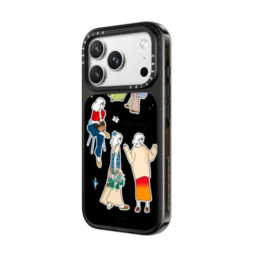 HEY VACAY | iPhone 18 Pro Max / Impact Case MagSafe Compatible - Glossy / Glossy Black | Image 2