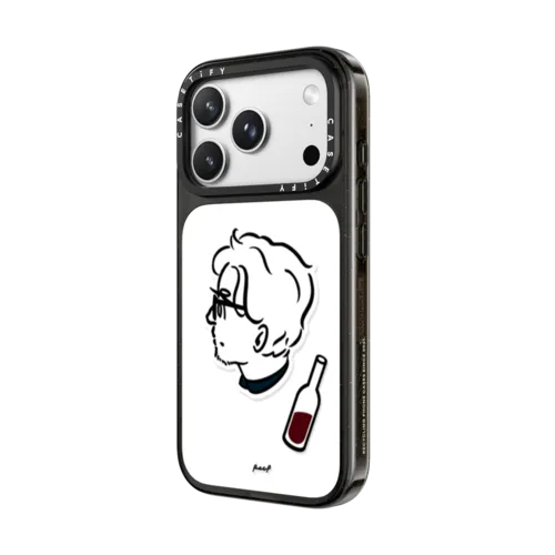 NIGHT DRINK | iPhone 18 Pro Max / Impact Case MagSafe Compatible - Glossy / Glossy Black | Image 2