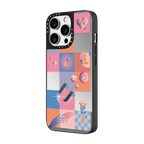 Plant Kindness | iPhone 14 Pro Max / Mirror Case MagSafe Compatible / Silver on Black | Image 2