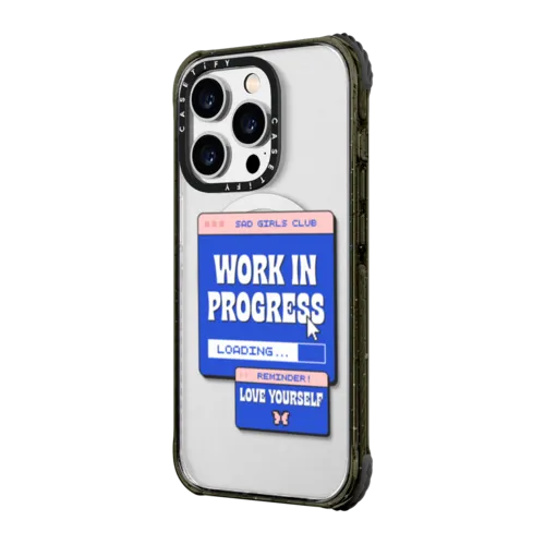 Work In Progress | iPhone 14 Pro Max / Ultra Impact Case MagSafe Compatible / Black | Image 2