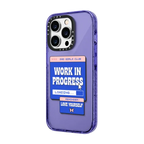 Work In Progress | iPhone 14 Pro Max / Impact Case / Peri Purple | Image 2