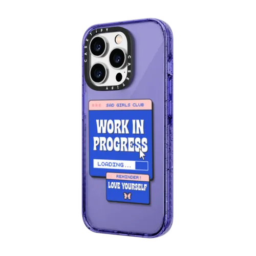 Work In Progress | iPhone 14 Pro Max / Impact Case / Peri Purple | Image 2