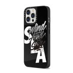 WIND AND SEA logo case | iPhone 13 Pro / Mirror Case MagSafe Compatible / Black on Black | Image 2