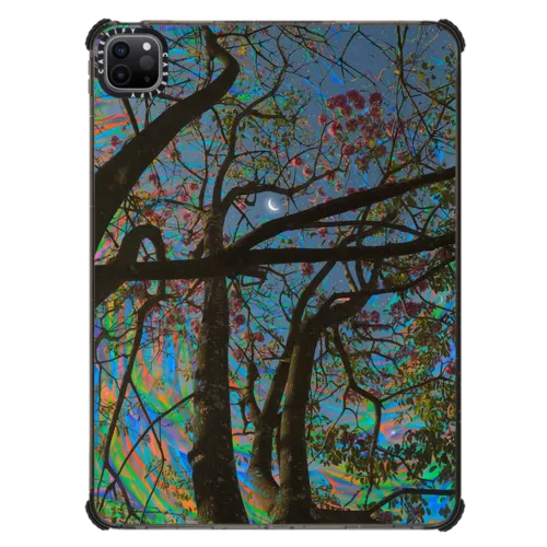 Psychedelic Trippy | iPad Pro 11-inch (3rd/4th gen) / iPad Impact Case / Black | Image 1