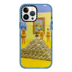 Home Sweet Home: Feng Shui Painting Earth 2 | iPhone 13 Pro Max / Impact Case MagSafe Compatible / Baby Blue | Image 1