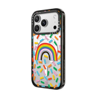 Pride Rainbow by LJMA | iPhone 17 Pro Max / Impact Case MagSafe Compatible / Black | Image 2