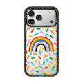 Pride Rainbow by LJMA | iPhone 17 Pro Max / Impact Case MagSafe Compatible / Black | Image 1