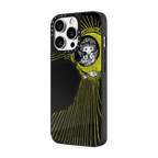 Baby Angel Girl blessing | iPhone 14 Pro Max / Mirror Case MagSafe Compatible / Black on Black | Image 2