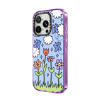 Blue Skies | iPhone 16 Pro Max / Impact Case MagSafe Compatible / Purple | Image 2