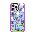 Blue Skies | iPhone 16 Pro Max / Impact Case MagSafe Compatible / Glitter Purple | Image 1