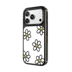 Smiling Daisies | iPhone 18 Pro Max / Impact Case MagSafe Compatible - Glossy / Glossy Black | Image 2