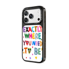 You are exactly where you need to be | iPhone 18 Pro Max / Impact Case MagSafe Compatible - Glossy / Glossy Black | Image 2