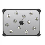 Smiling Daisies | MacBook Pro 14-inch (M1 - M5) / MacBook Bounce Case / Black | Image 2