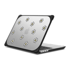Smiling Daisies | MacBook Pro 14-inch (M1 - M5) / MacBook Bounce Case / Black | Image 1
