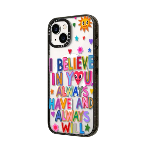 I believe in you | iPhone 14 / Impact Case MagSafe Compatible / Black | Image 2