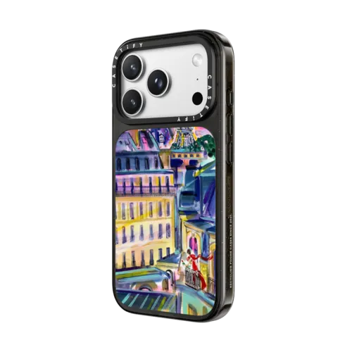 La Vie En Rose | iPhone 18 Pro / Impact Case MagSafe Compatible - Glossy / Glossy Black | Image 2
