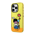 Eating | iPhone 14 Pro / Impact Case / Yellow | Image 2