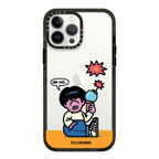 Eating | iPhone 13 Pro Max / Impact Case / Black | Image 1