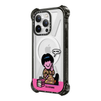 Reading | iPhone 14 Pro Max / Bounce Case MagSafe Compatible / Black | Image 2