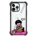 Reading | iPhone 14 Pro Max / Bounce Case MagSafe Compatible / Black | Image 1