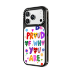 Be proud of who you are | iPhone 18 Pro Max / Impact Case MagSafe Compatible - Glossy / Glossy Black | Image 2