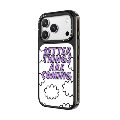 Better Things Are Coming | iPhone 18 Pro Max / Impact Case MagSafe Compatible - Glossy / Glossy Black | Image 2