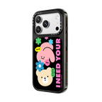 PINK&VEN I need your love | iPhone 18 Pro Max / Impact Case MagSafe Compatible - Glossy / Glossy Black | Image 2