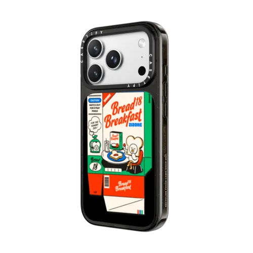 BREAD18 BOX BY ZIZONE | iPhone 18 Pro Max / Impact Case MagSafe Compatible - Glossy / Glossy Black | Image 2