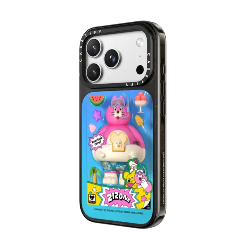 SUMMER PINGO TOY BY ZIZONE | iPhone 18 Pro Max / Impact Case MagSafe Compatible - Glossy / Glossy Black | Image 2