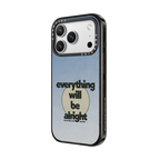 Everything Will Be Alright by Niko Mukelyan | iPhone 17 Pro Max / Impact Case MagSafe Compatible / Black | Image 2