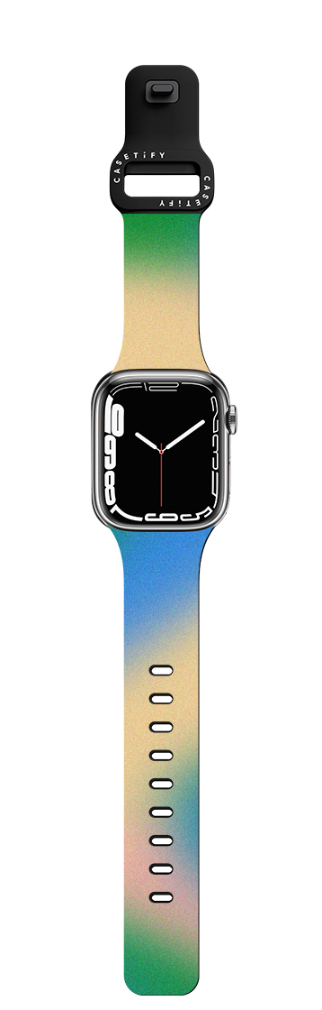 Gradient Band by Niko Mukelyan | Apple Watch Series 7-9 (45mm) / Impact Band / Black | Image 1