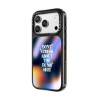 Don't Stress About The Dumb | iPhone 18 Pro Max / Impact Case MagSafe Compatible - Glossy / Glossy Black | Image 2